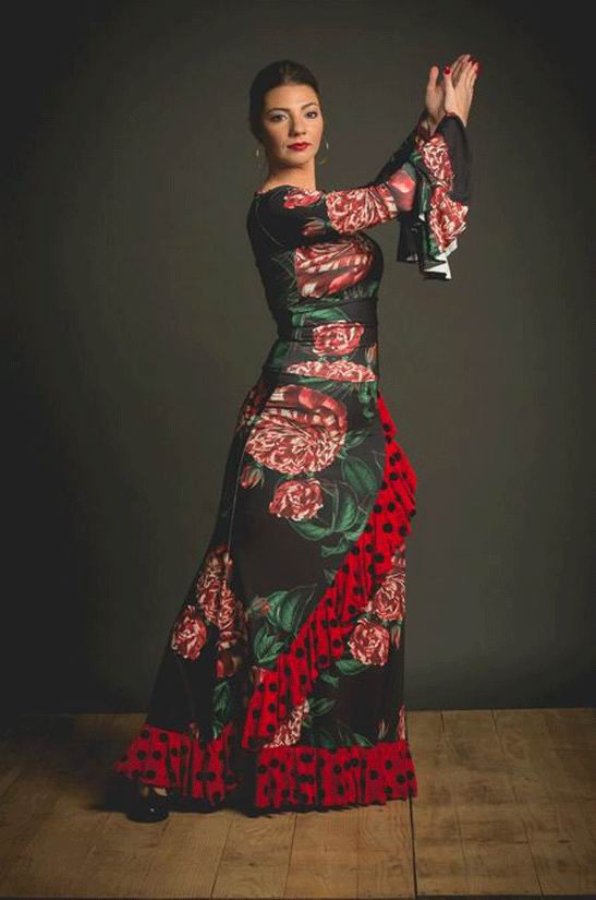 Flamenco Dance Morera Skirt. Davedans